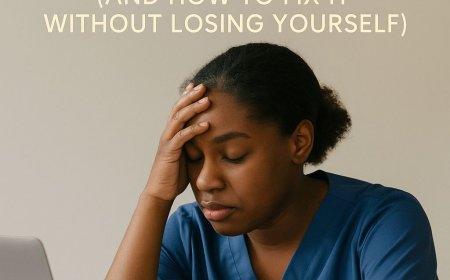 Signs You're Exhausted in Nursing School (and how to fix it without losing yourself)