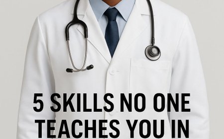5 Skills No One Teaches You In Med School (But You'll wish Learned Sooner)