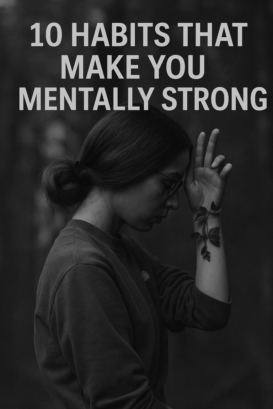 10 habits that make you mentally strong