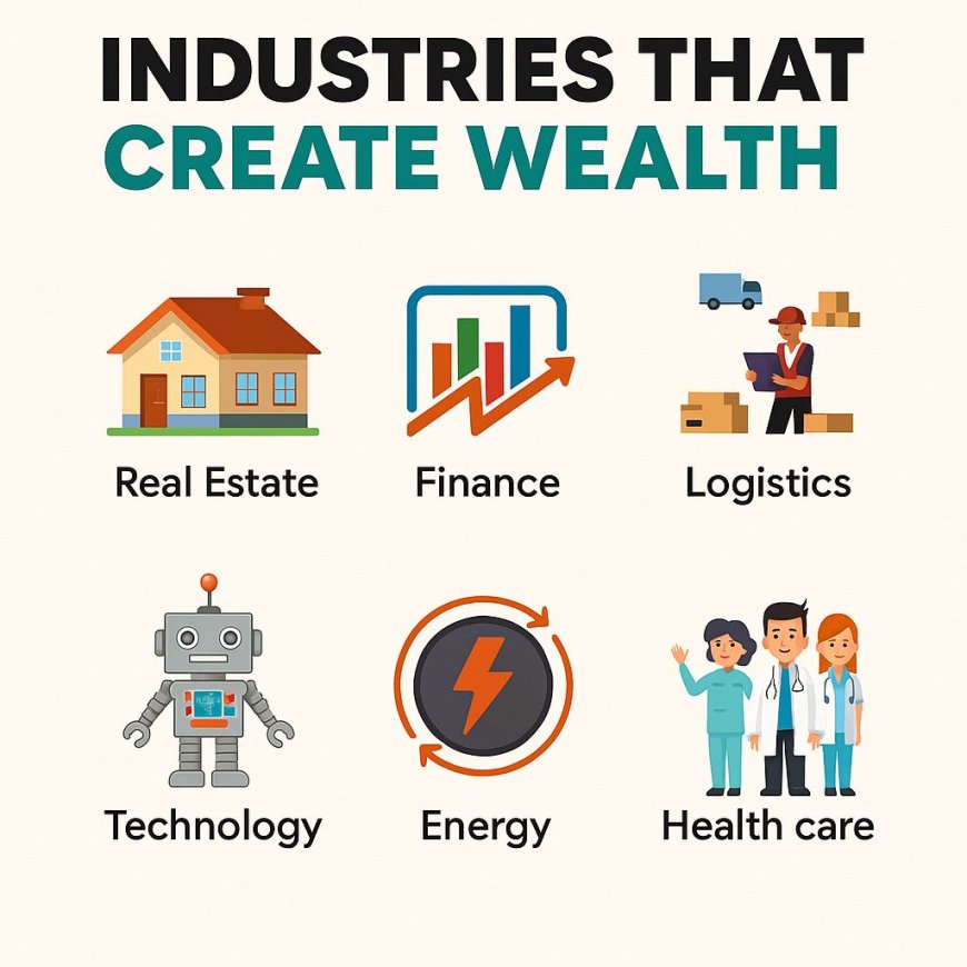 6 top industries that create wealth