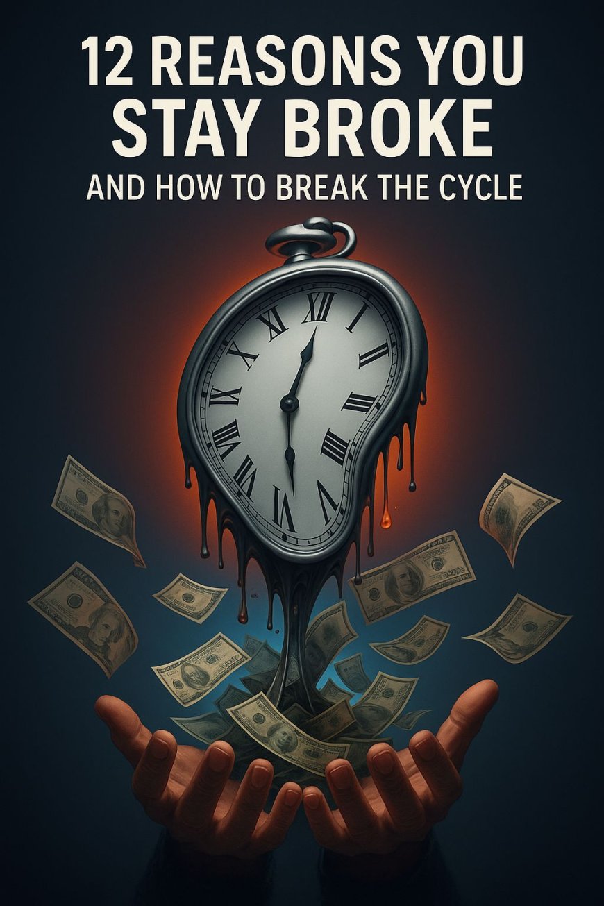 12 Real Reason You Stay Broke and How to Break The Cycle