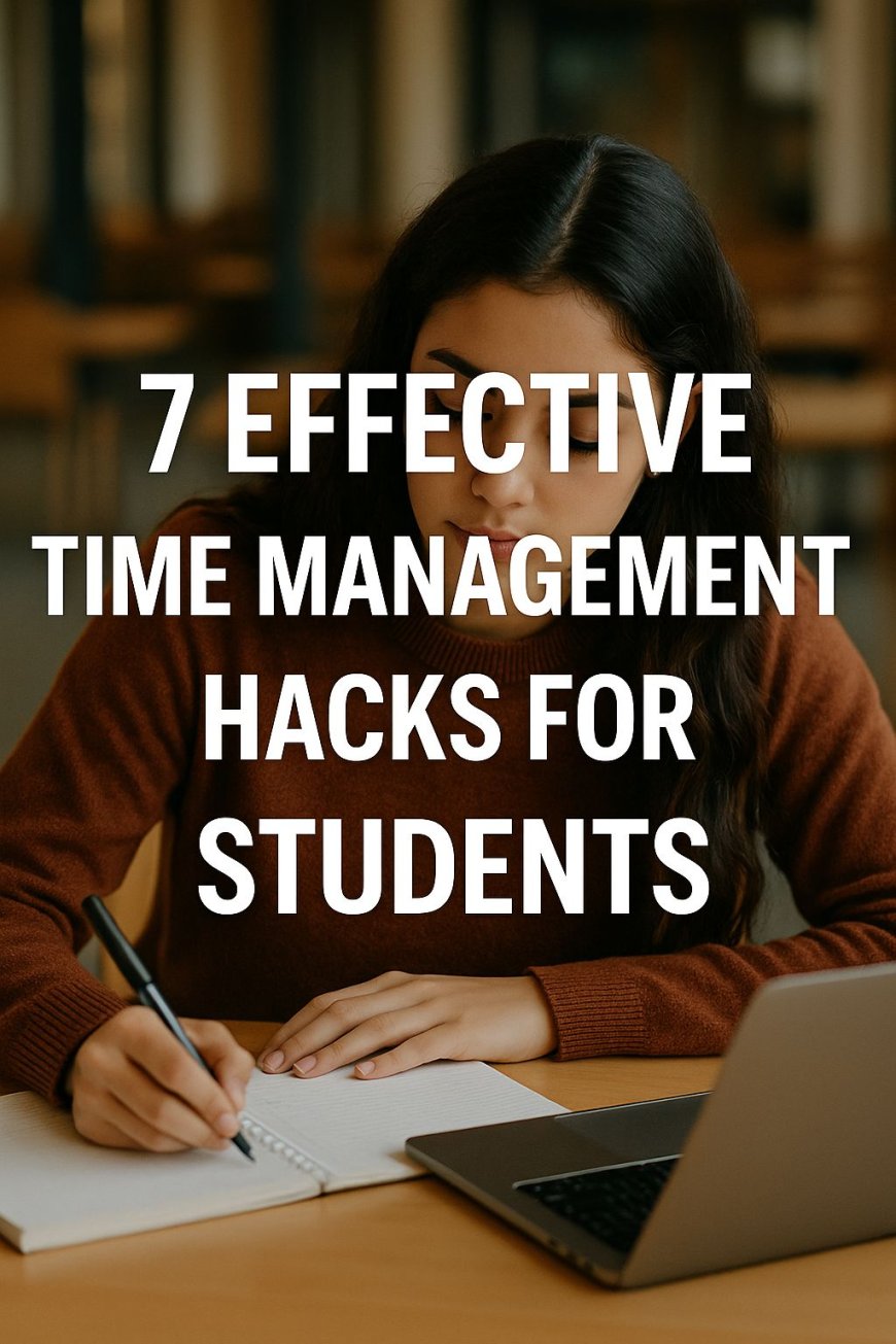 7 Effective Time Management Hacks For Students